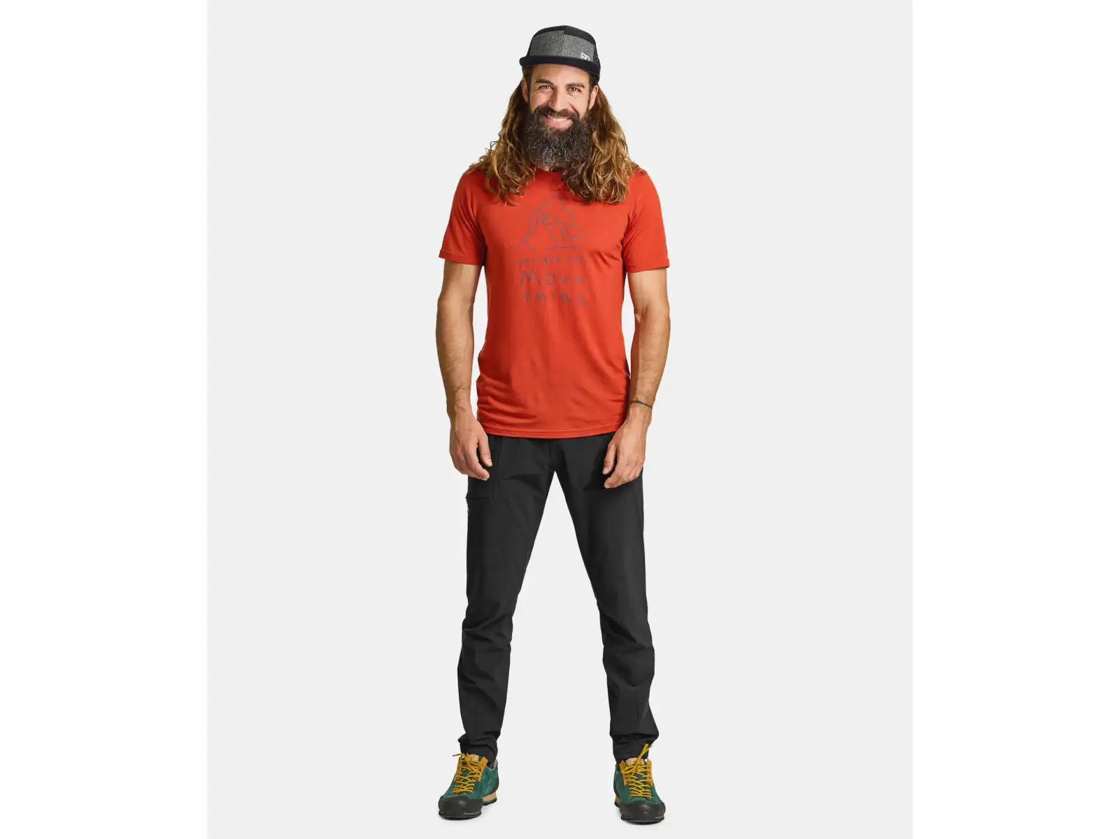 Ortovox 150 Cool Mtn Protector men's T-shirt short sleeve Petrol Blue L
