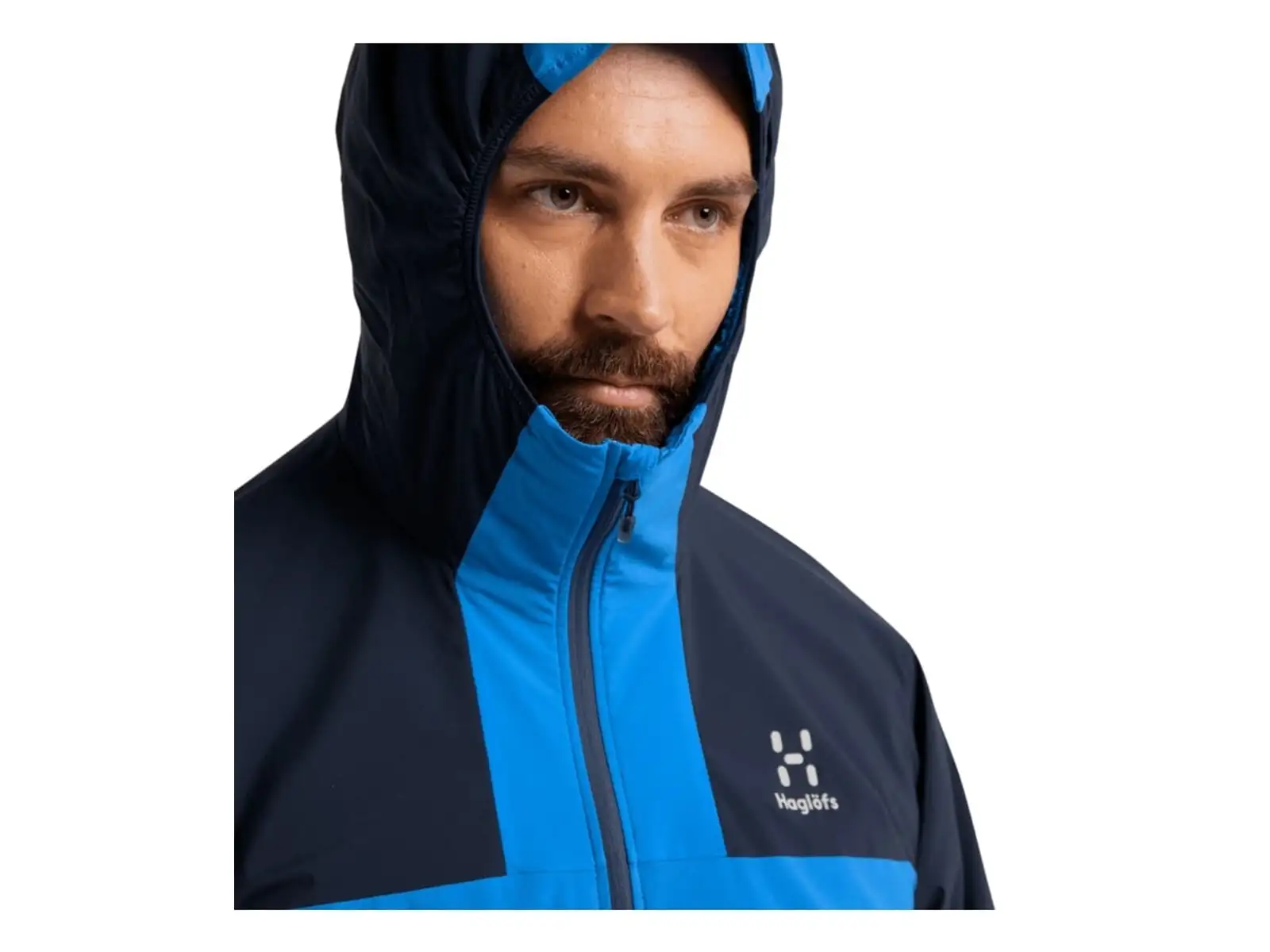 Haglöfs L.I.M. Alpha Hood men's jacket blue