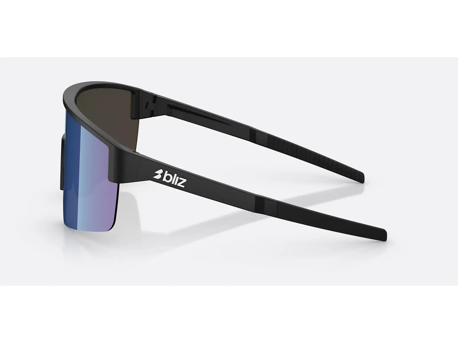 Bliz P004 sunglasses Matte Black/Grey Blue Mirror