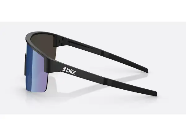 Bliz P004 sunglasses Matte Black/Grey Blue Mirror