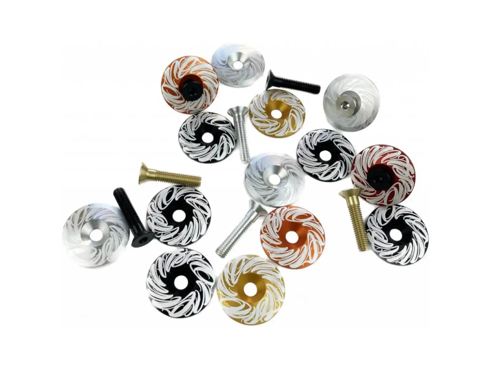 Shaman Racing headset cap 1 1/8" Oremnts gold