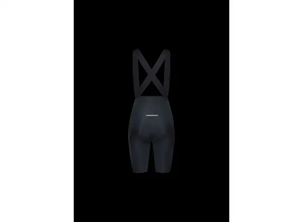 POC Raceday women's shorts with pad and bib Uranium Black