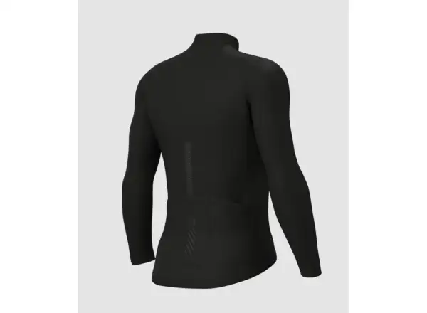 Alé Pragma Fondo 3.0 men's insulated jersey long sleeve Black
