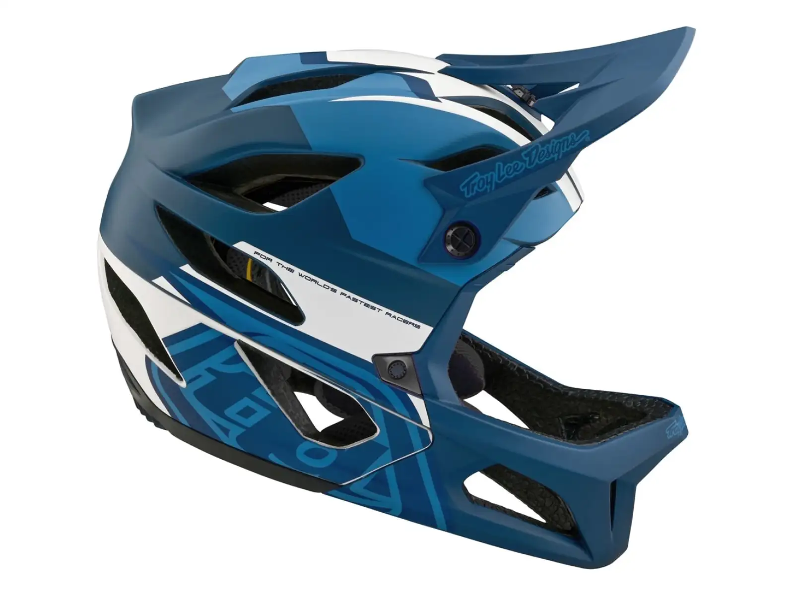 Troy Lee Designs Stage Mips helmet Vector Blue