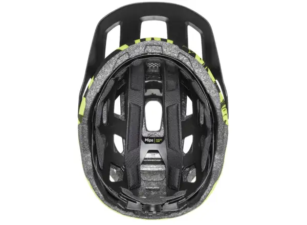 Uvex React Jr. MIPS MTB kids helmet Lime/Black Matt