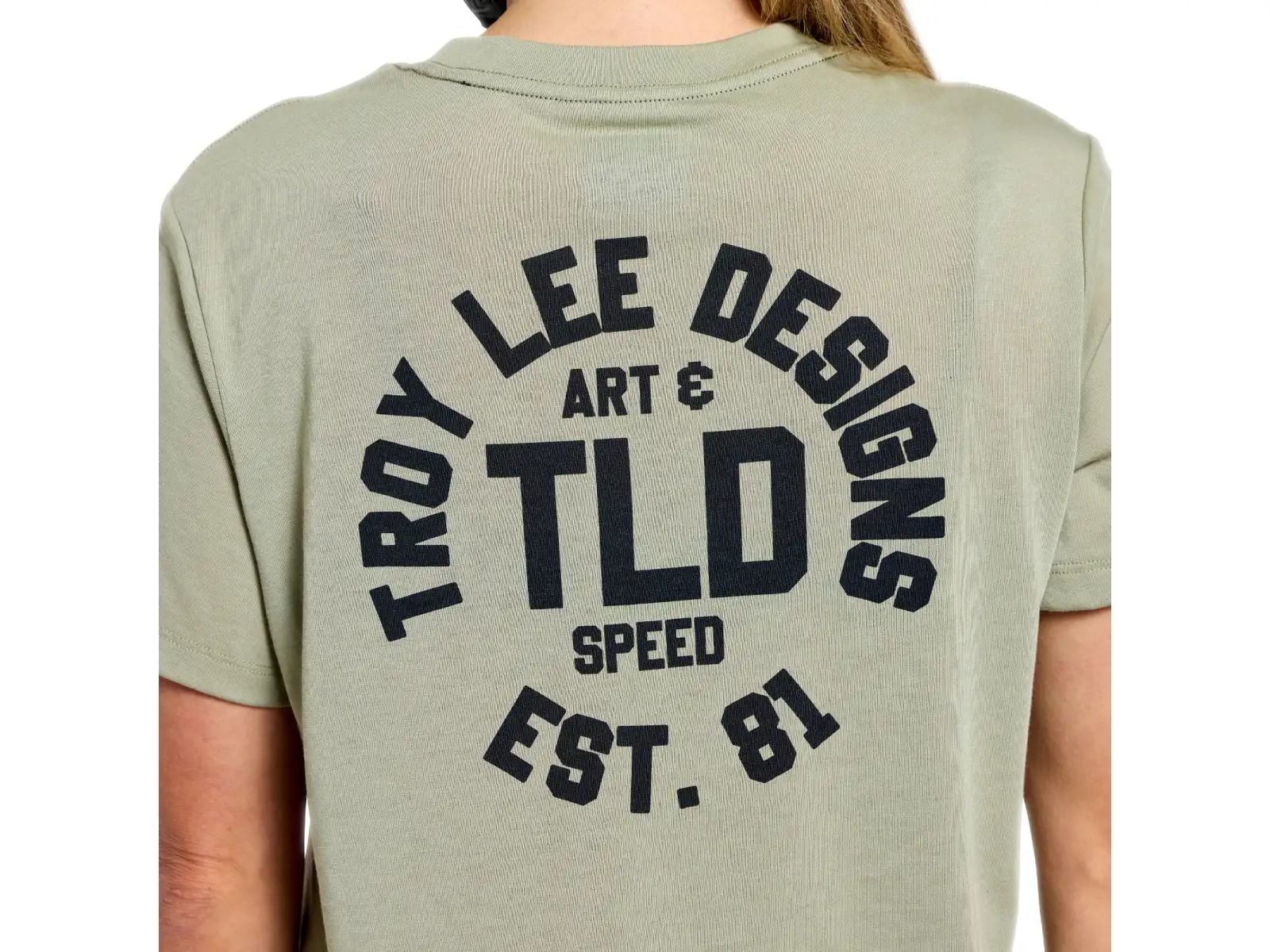 Troy Lee Designs Lilium Ride women's T-shirt short sleeve Stamps Sage