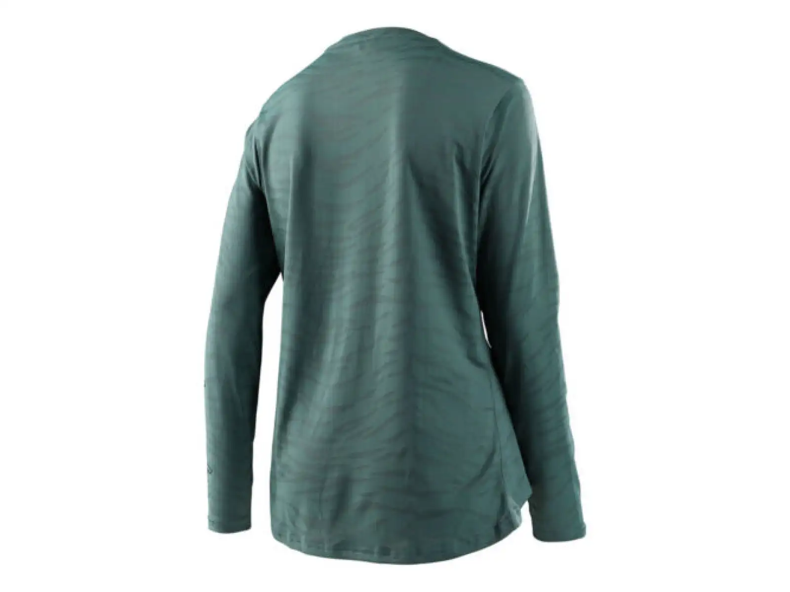 Troy Lee Designs Lilium women's jersey short sleeve Tiger Jacquard Steel Green