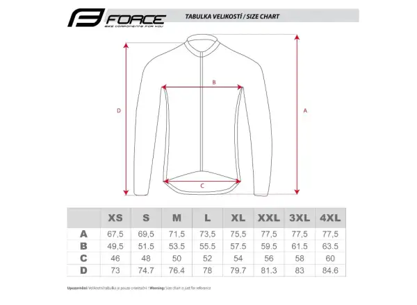 Force Angle MTB men's jersey long sleeve blue/red