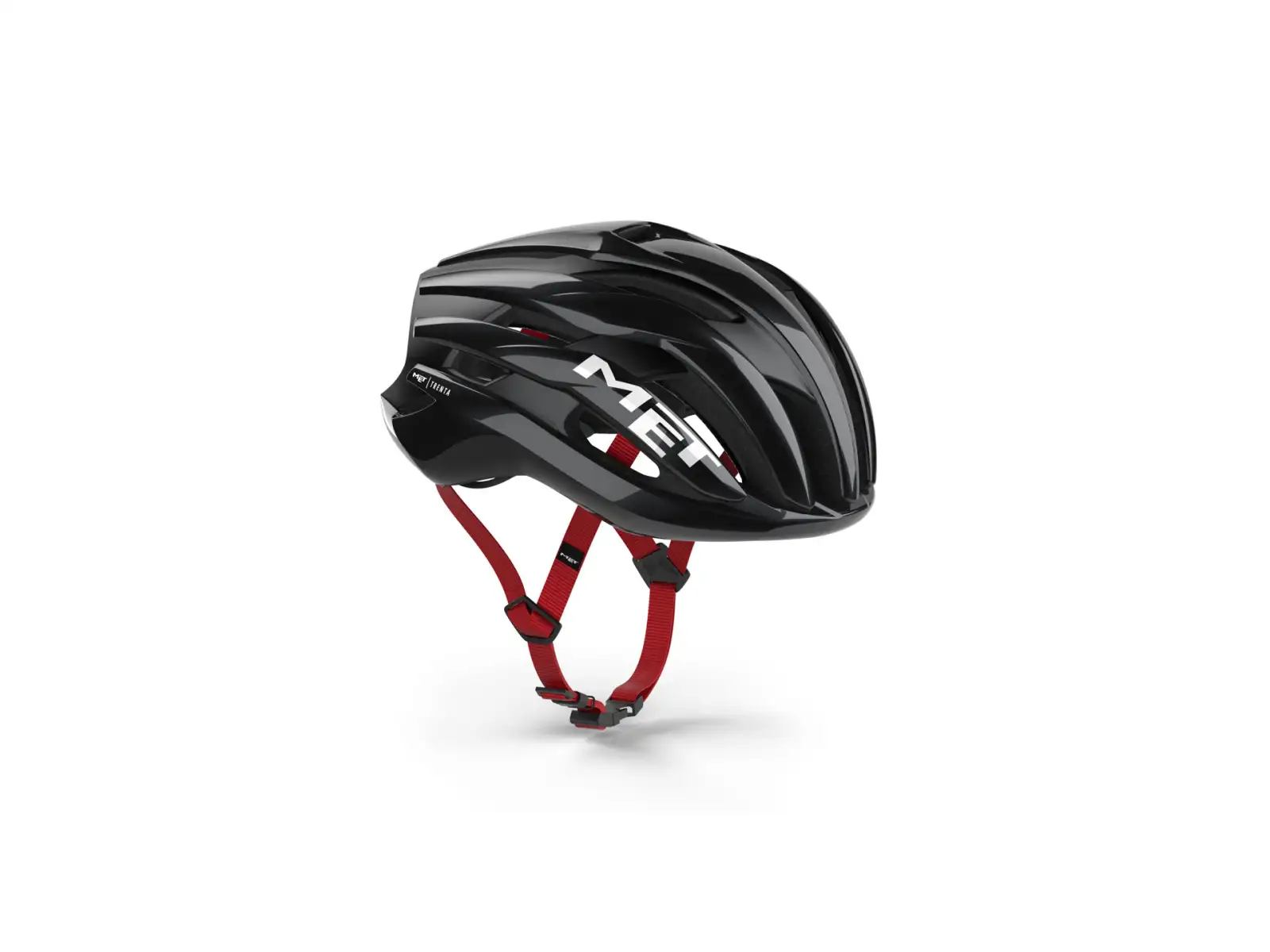 MET Trenta MIPS cycling helmet black/red