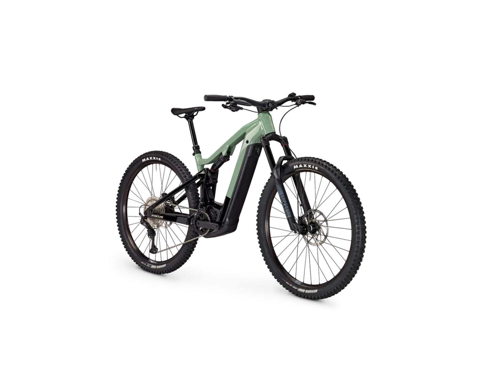 Focus Thron2 6.8 DI 750Wh mountain e-bike Mineralgreen Glossy / Magicblack Glossy