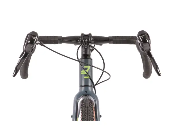 Beany Pulse 700 children's gravel bike neon yellow