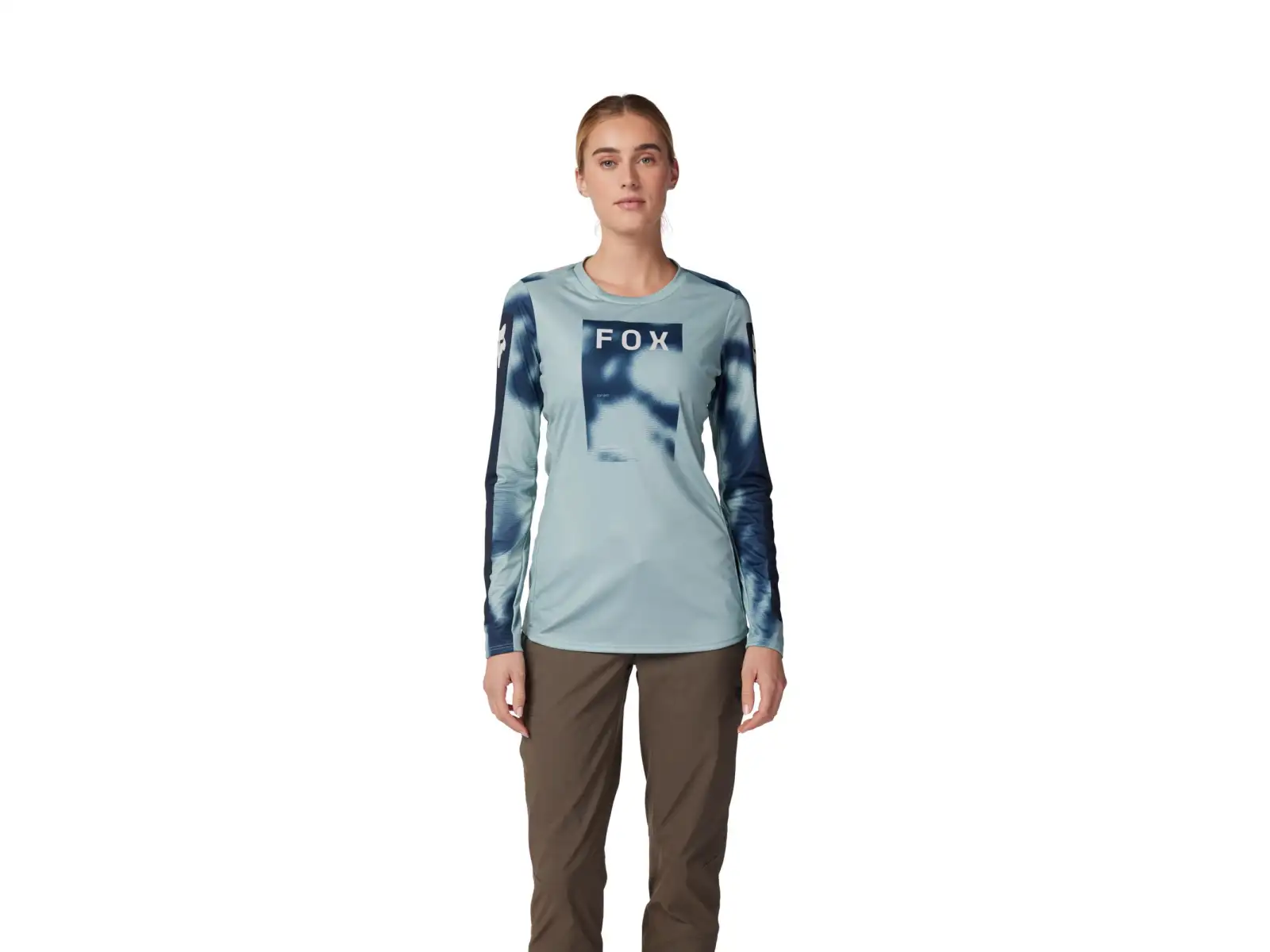 Fox Ranger Taunt women's jersey long sleeve Gunmetal