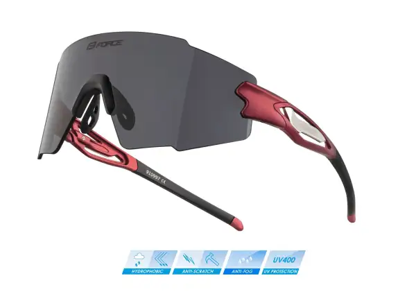 Force Mantra cycling glasses red/black mirror lenses