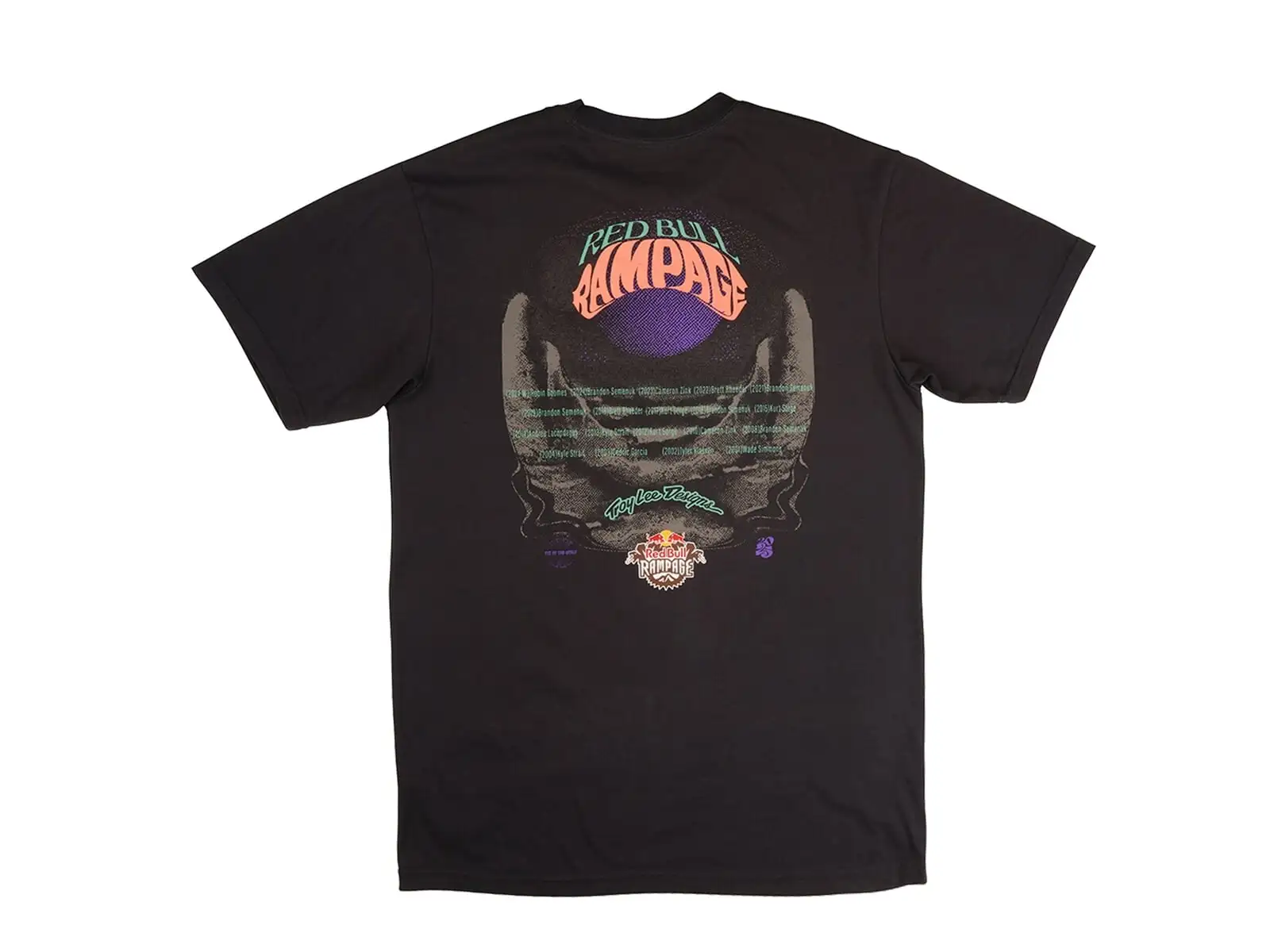 Troy Lee Designs Red Bull Rampage Intergalactic men's short sleeve shirt Coal