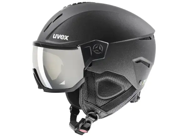 Uvex Instinct Visor ski helmet black matt