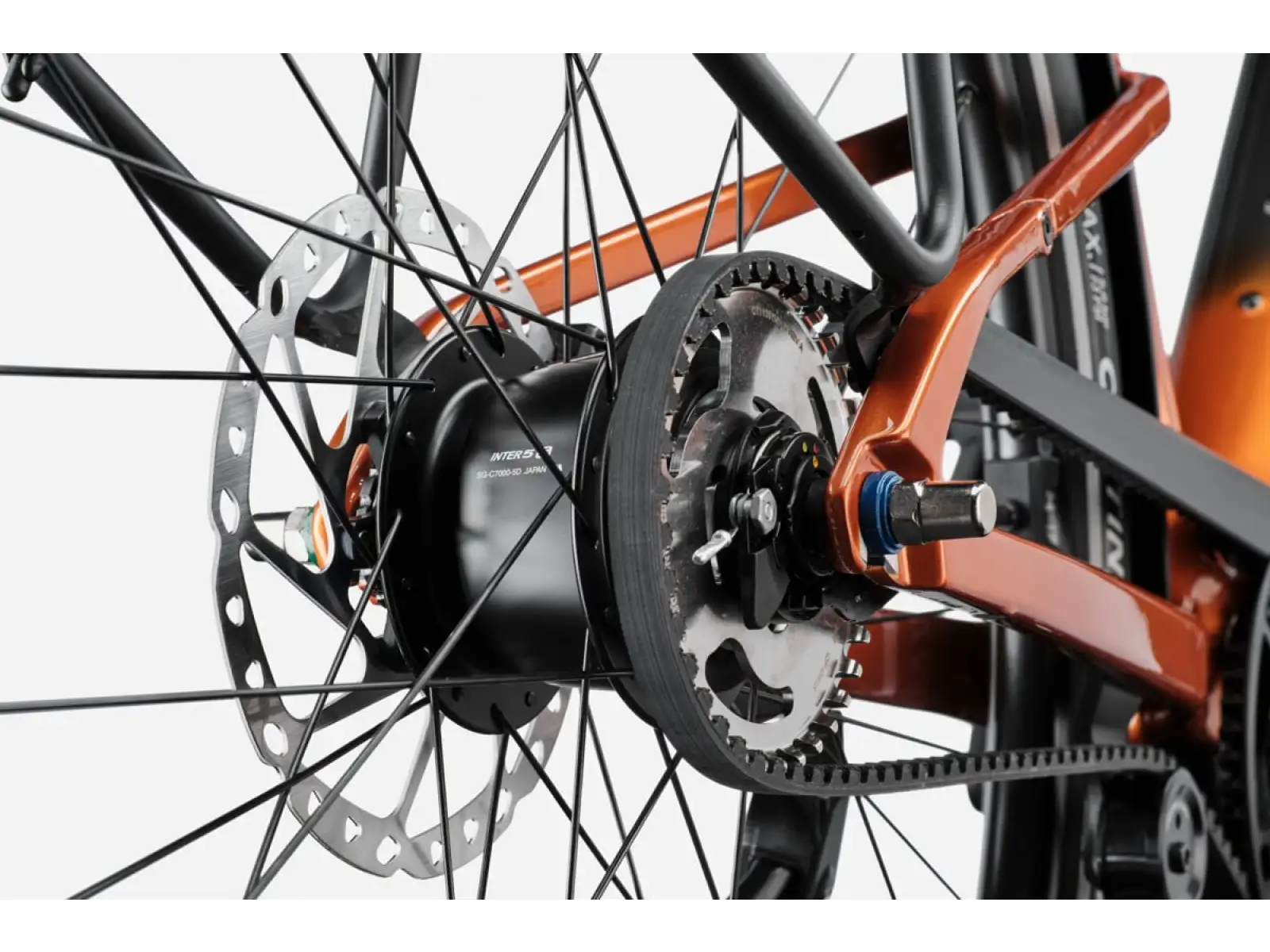 Cannondale FlyingV 2 Tiger eye city light e-bike