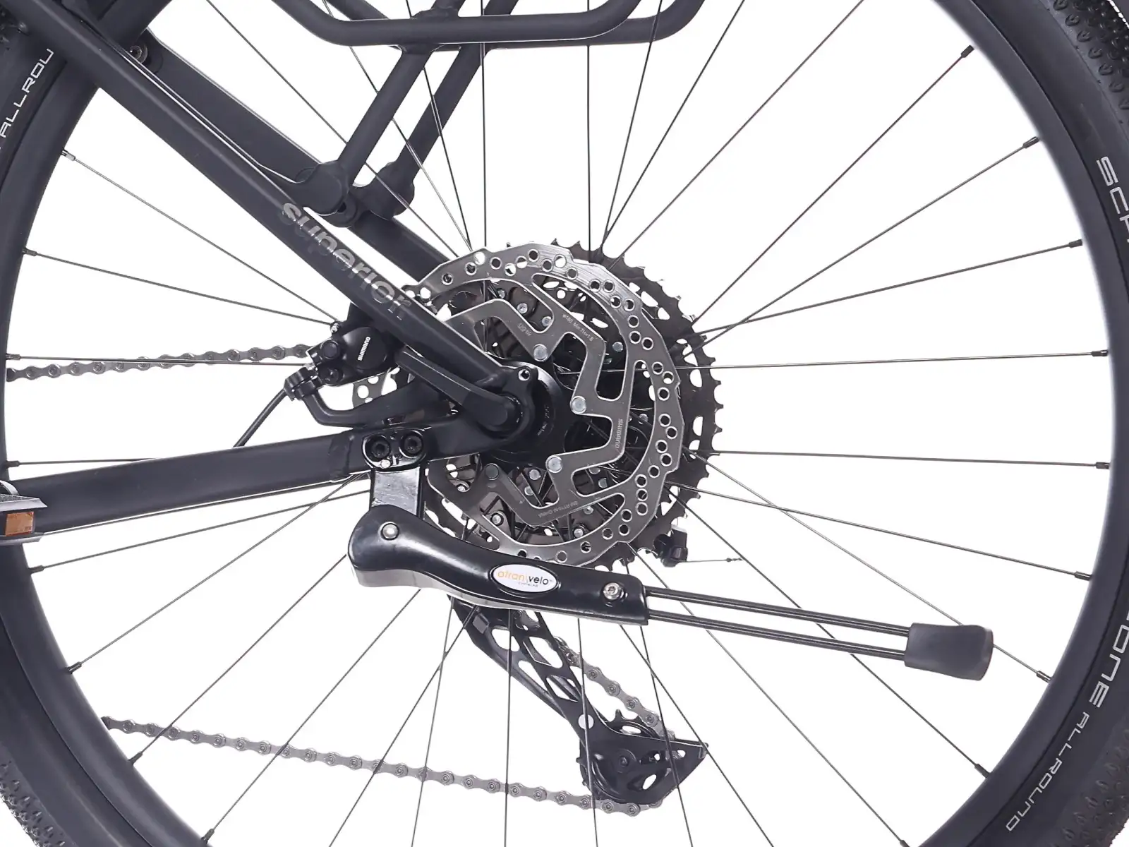 Superior iBlox 6.3 city electric bike Matte Black