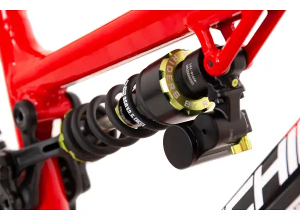 Rock Machine Bblizzard 70-297 full-suspension bike Red/Black/White SAMPLE