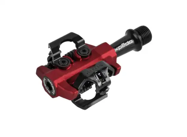 X-pedo CXR SPD clipless pedals black/red