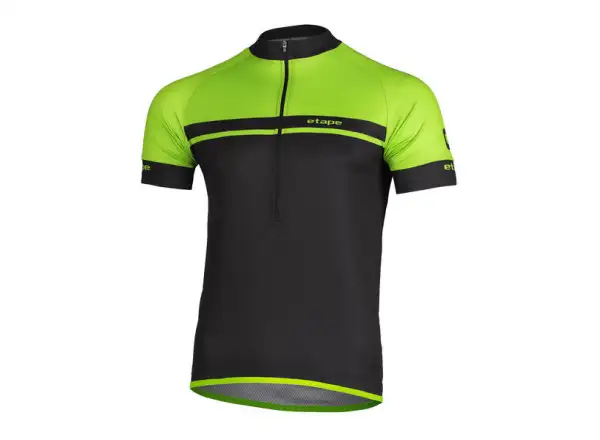 Etape DREAM men's jersey short sleeve black/green