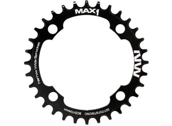 MAX1 Narrow Wide chainring BCD104, 32T black