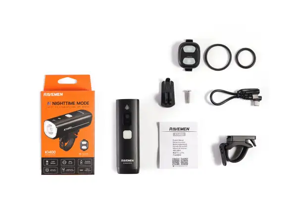 Ravemen K1400 front light