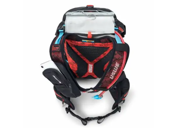 USWE Hajker 18 multisport backpack Carbon black 2x500ml size S