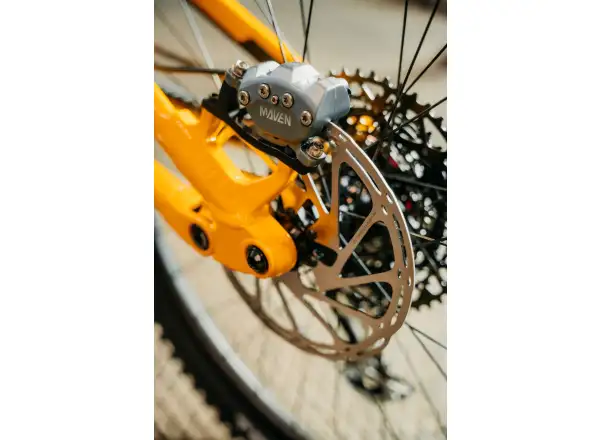 Nukeproof Mega 290 Pro Alloy Eagle 90 full-suspension bike Yellow