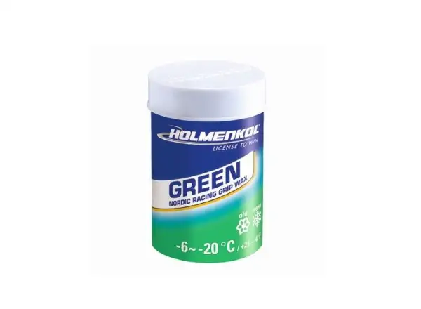Holmenkol Grip Green climbing wax 45 g