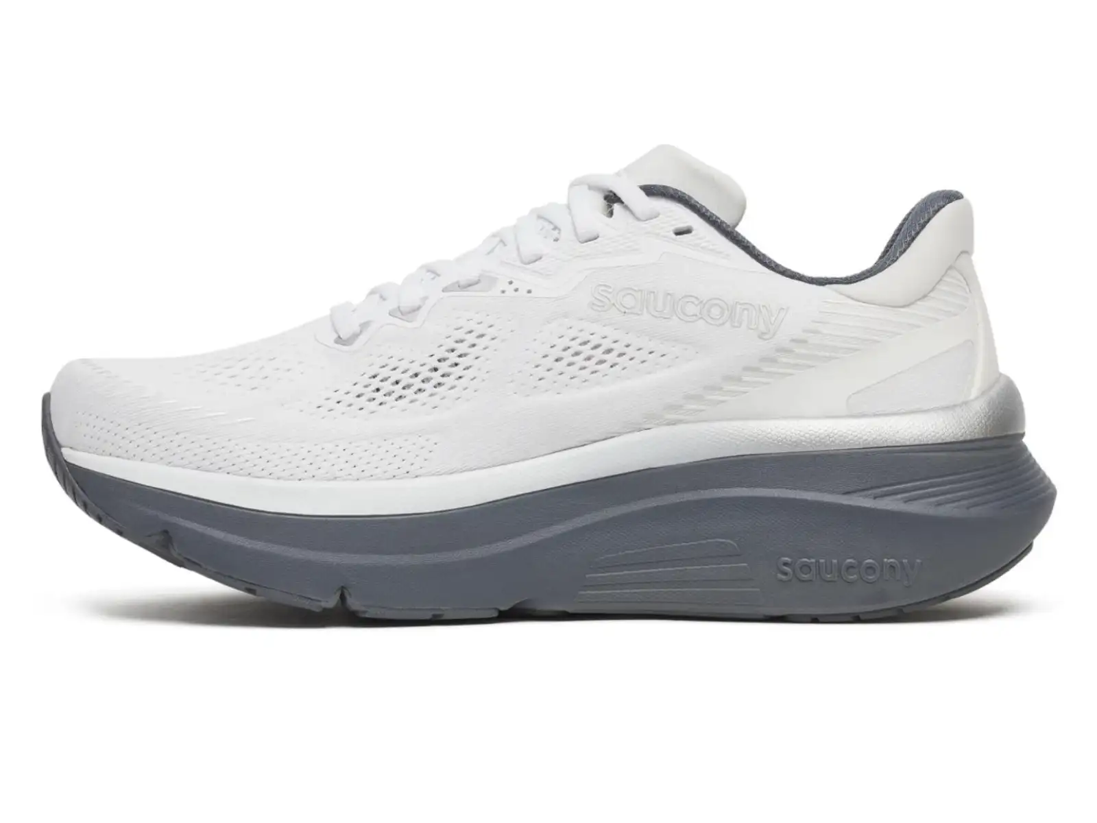 Saucony Guide 19 men's running shoes White/Shadow