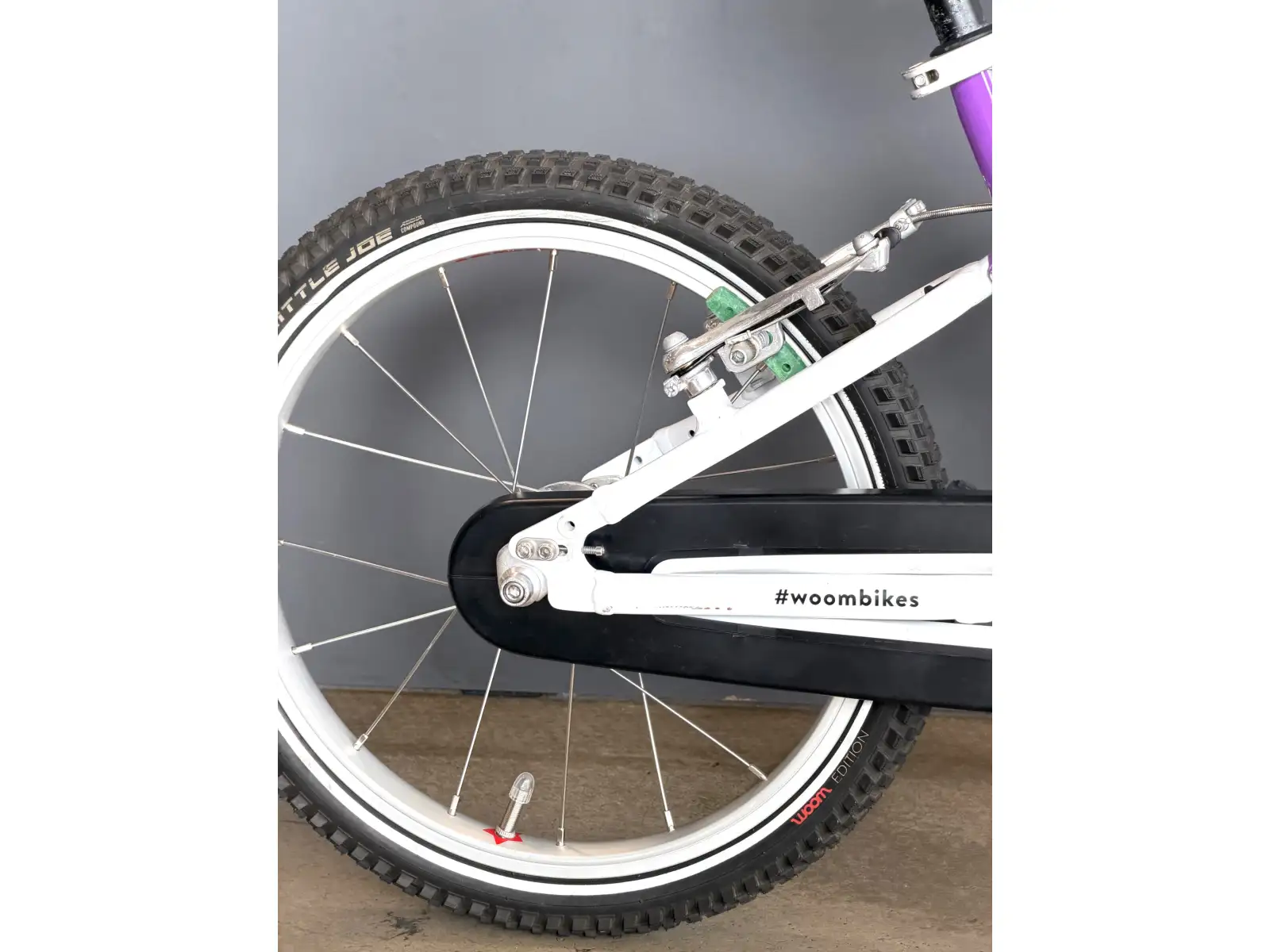 Woom 3 Purple 16 kids bike - BAZAR