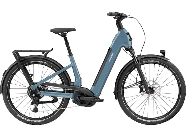Cannondale Tesoro X 2 LSTH Storm Cloud low-entry touring e-bike
