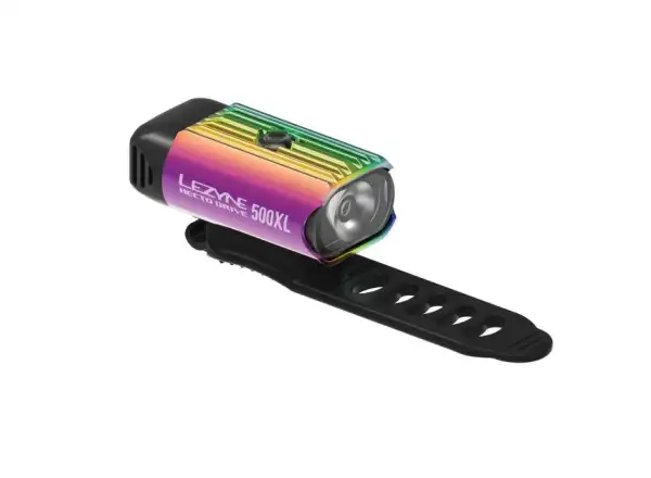 Lezyne Hecto Drive 500XL front light Neo metallic