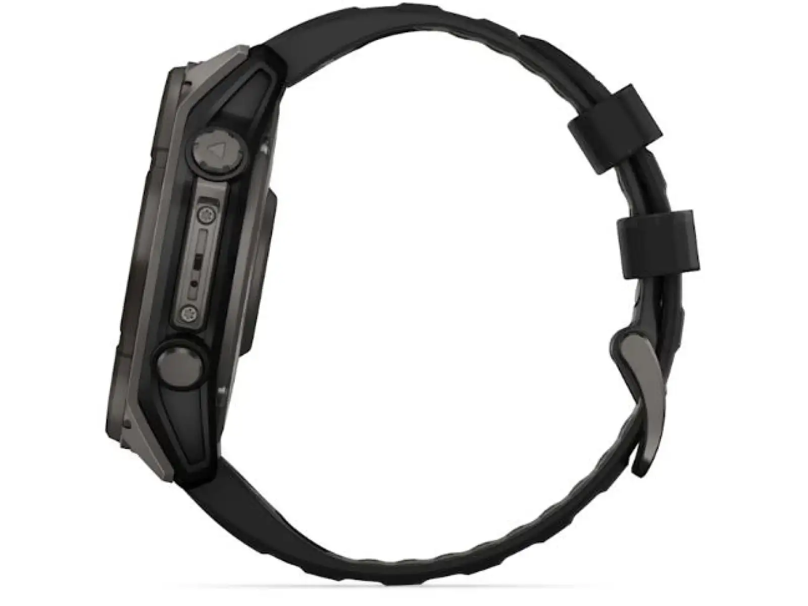 Garmin fenix 8 - 51 mm Solar Sapphire smart watch Carbon DLC Titanium Black/Pebble Gray