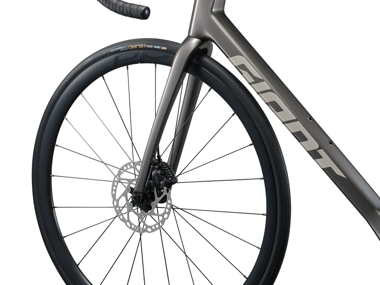Giant TCR Advanced 2 KOM road bike Stealth Chrome