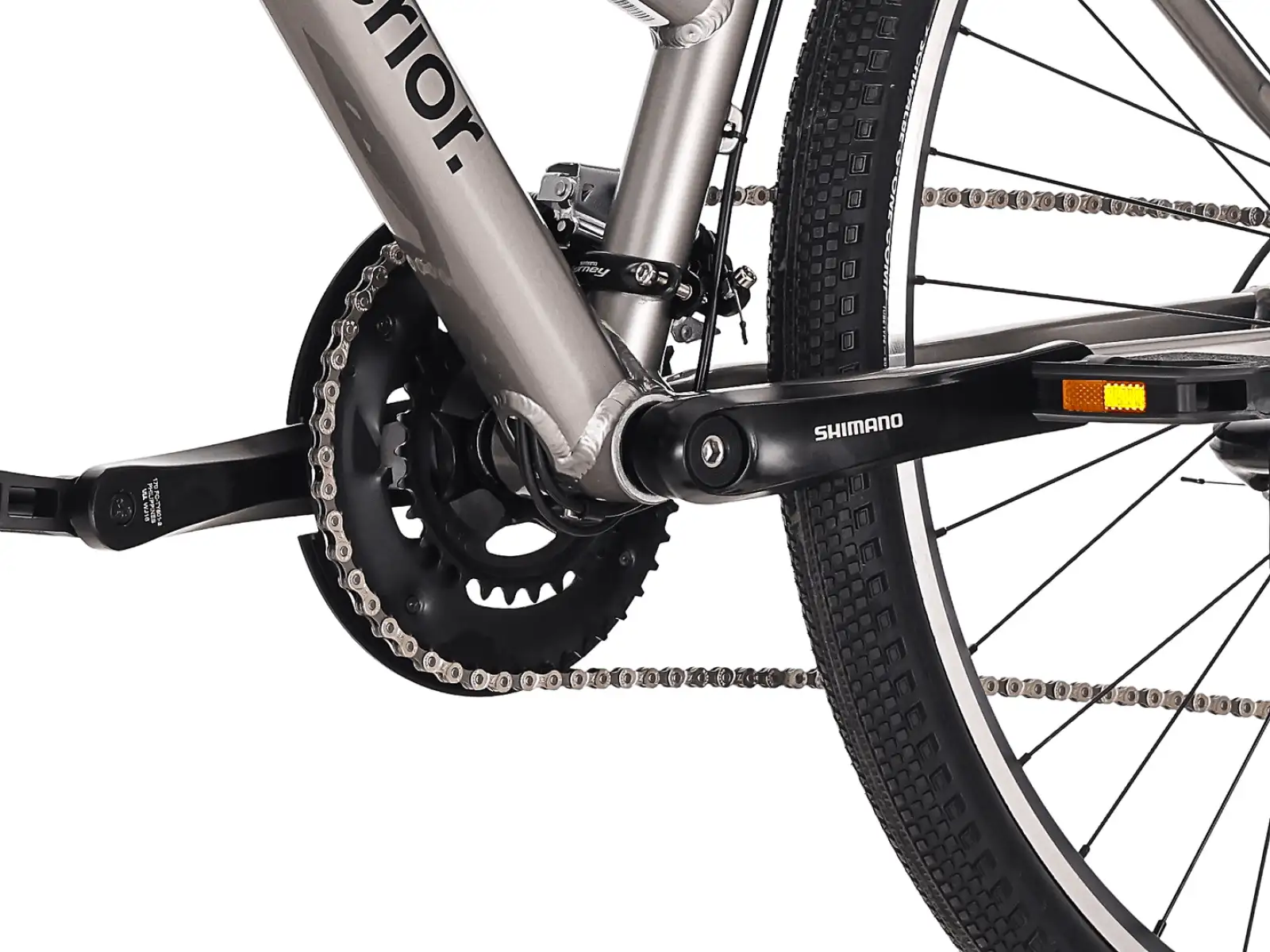 Superior Blox 6.0 MS trekking bike Gloss Dark Chrome