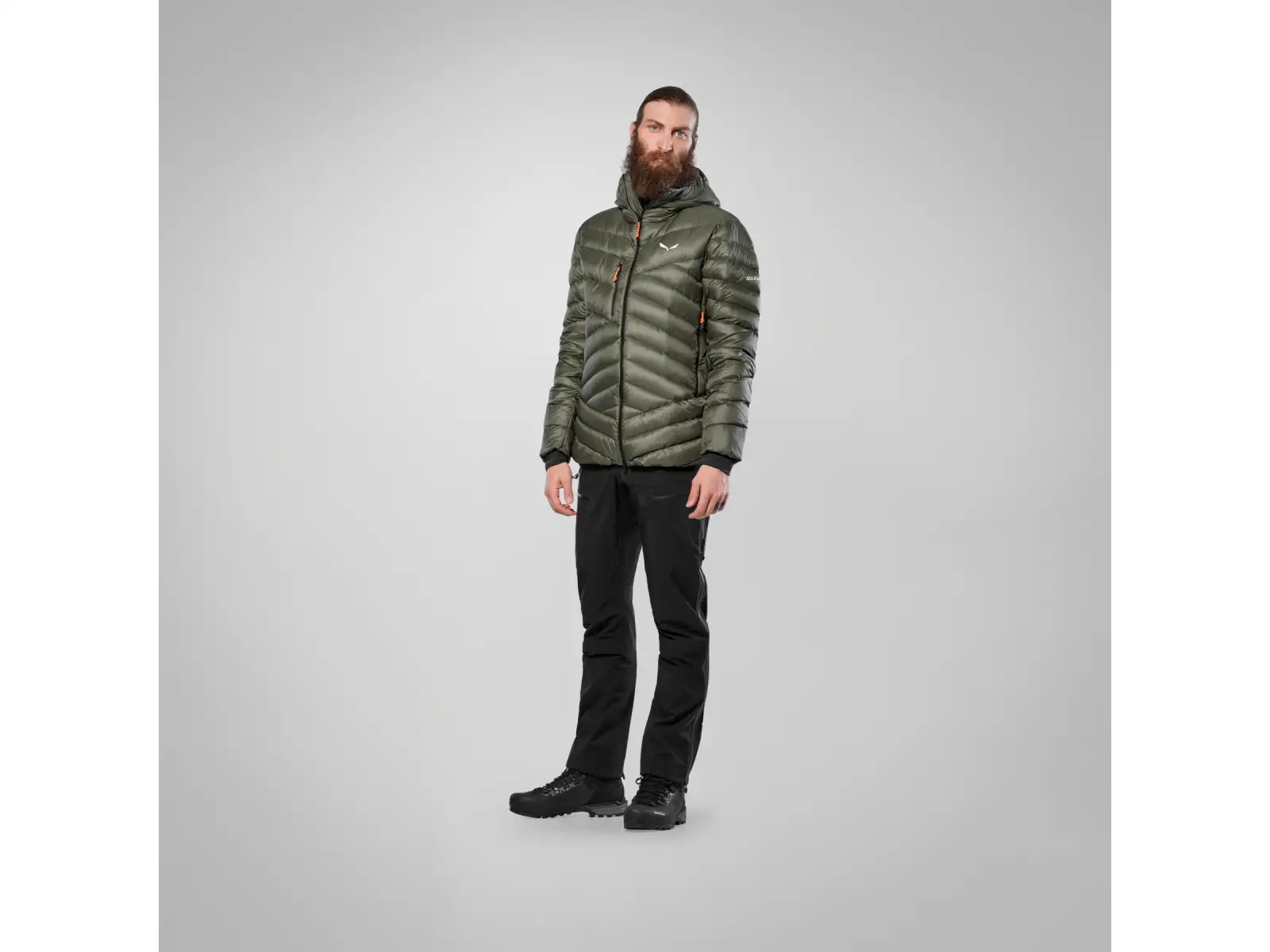 Salewa Ortles Med 3 RDS DWN men's jacket Faded Green