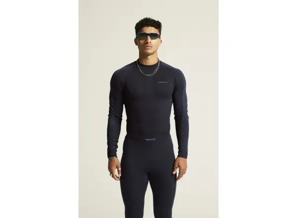 Craft ADV Warm Intensity men's long sleeve shirt blue
