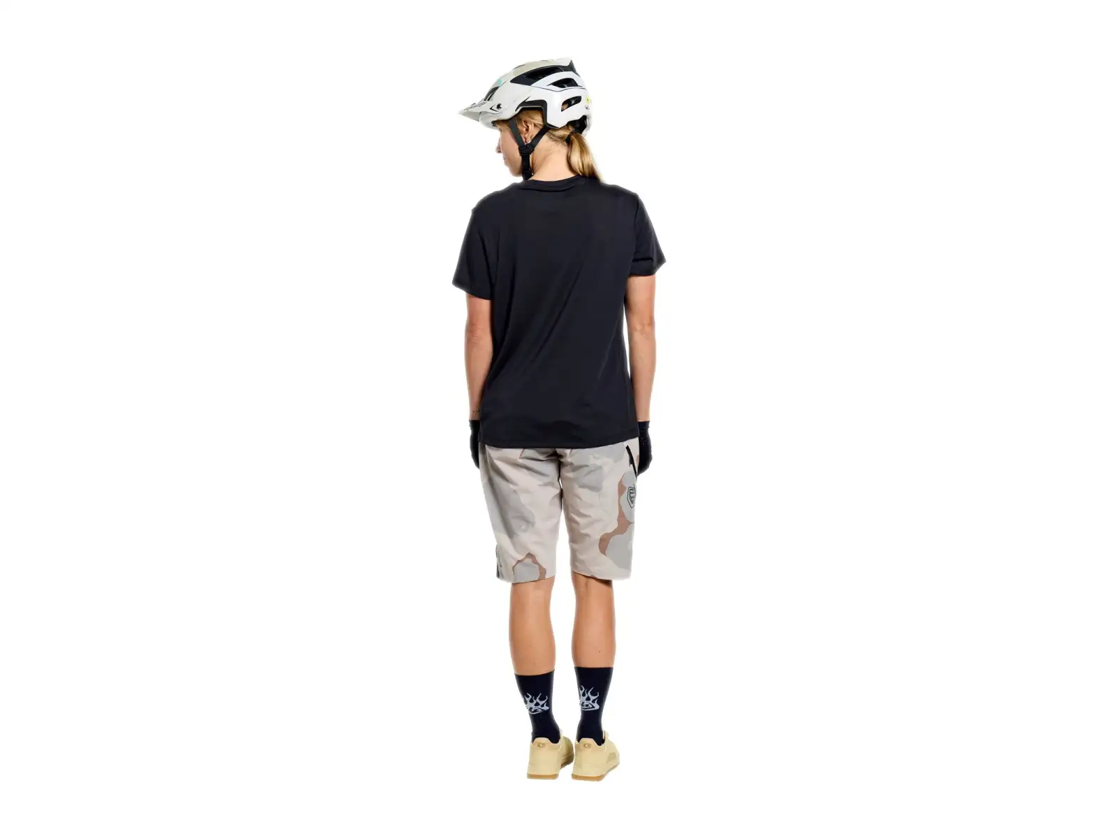 Troy Lee Designs Lilium Ride women's jersey short sleeve Signature Black
