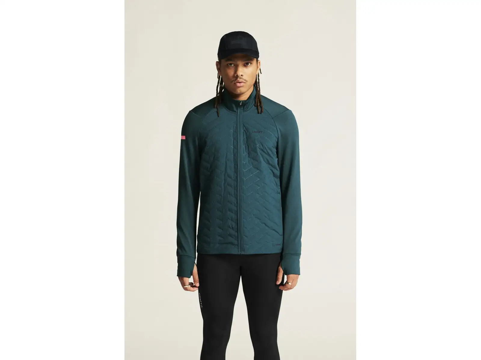 Craft ADV SubZ men's running jacket green