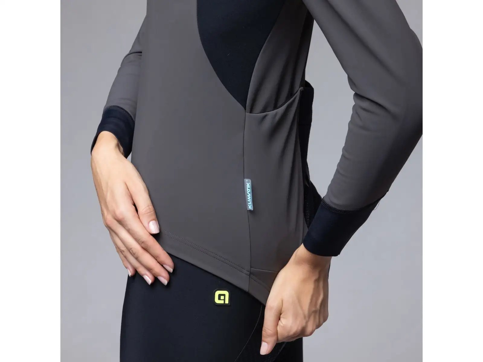 Alé Klimatik K-Tornado women's winter cycling jacket Dark