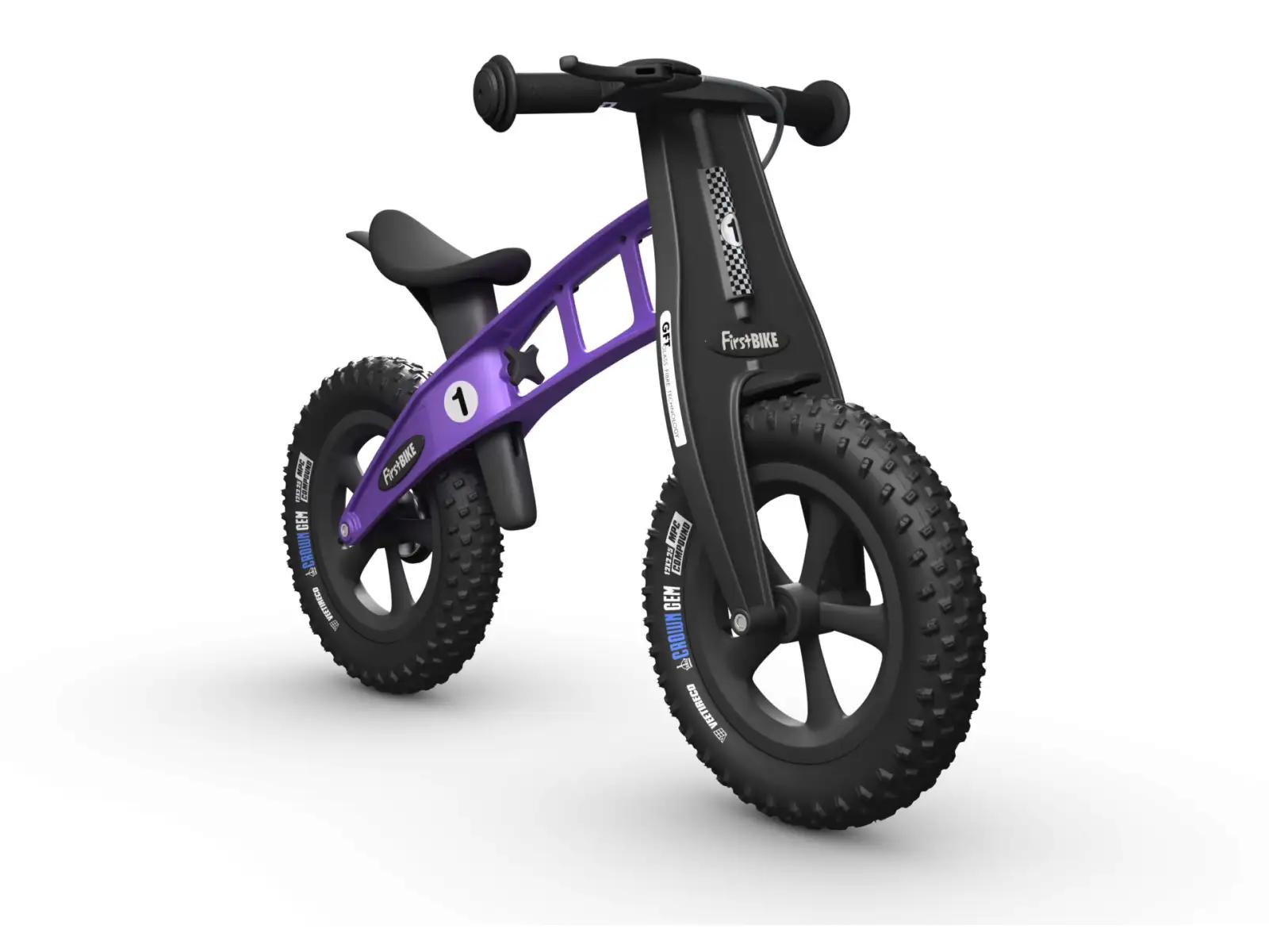First Bike FAT children's balance bike Violet