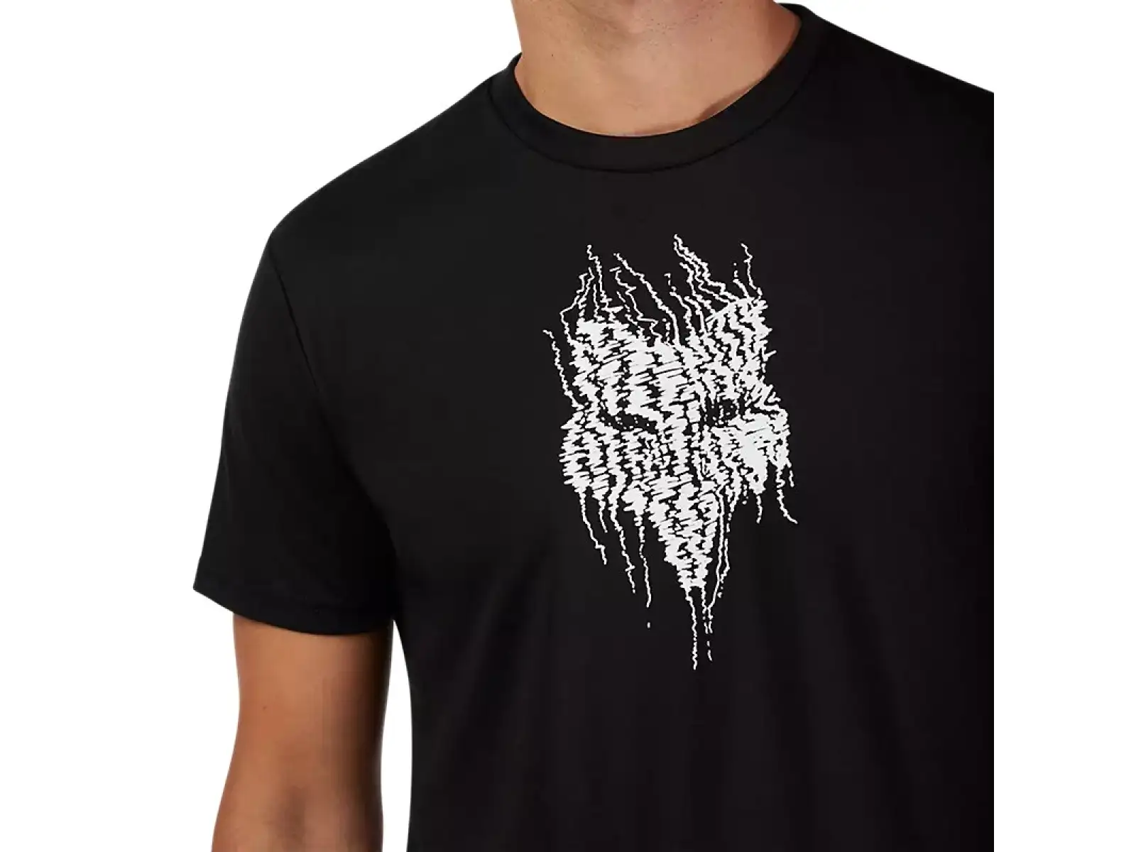 Fox Bark Tech men's T-shirt short sleeve Black