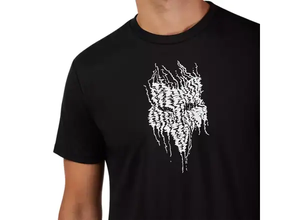Fox Bark Tech men's T-shirt short sleeve Black