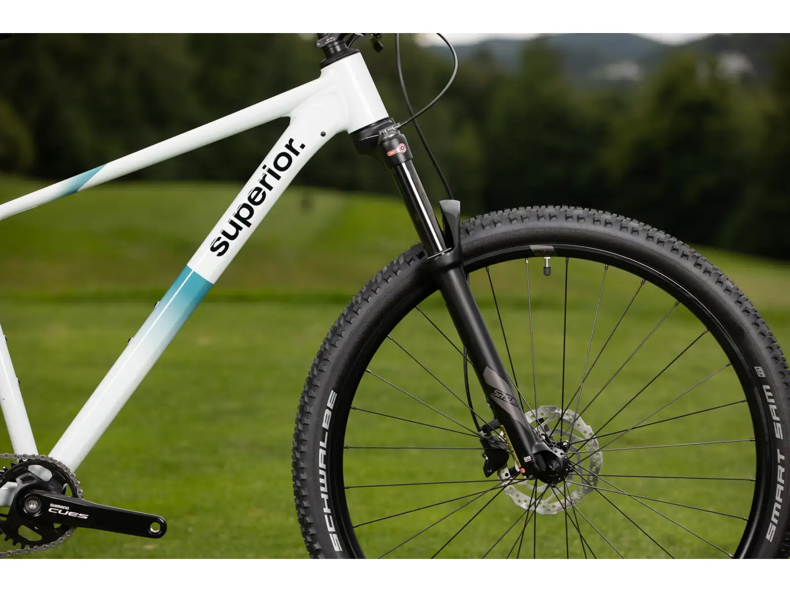 Superior XC 6.2 mountain bike Gloss Grey/Petrol