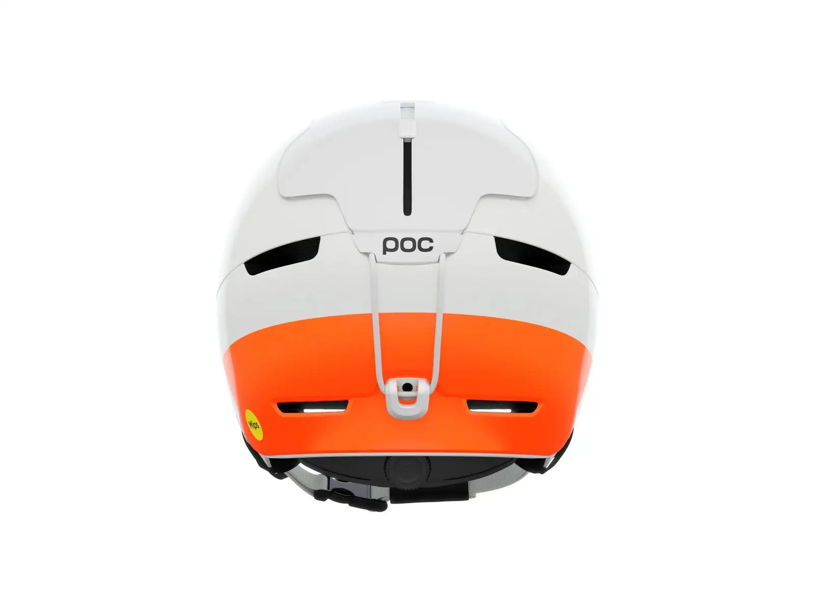 POC Obex MIPS ski helmet Hydrogen White/Fluorescent Orange