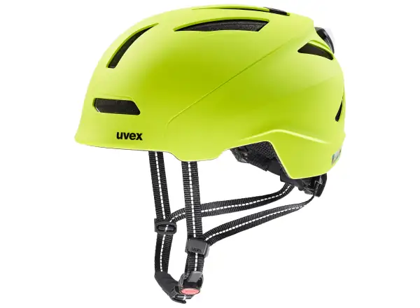 Uvex Urban planet LED helmet Lime matt