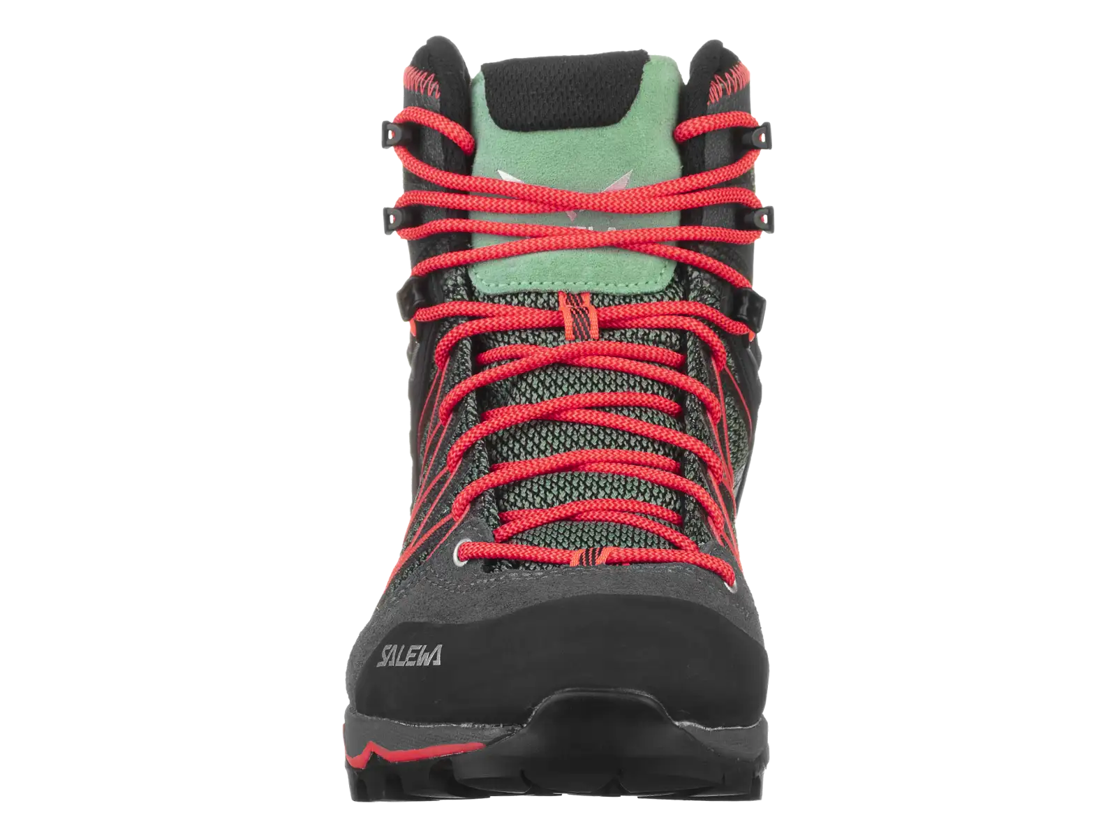 Salewa WS MTN Trainer Lite Mid Gore-Tex women's boots Feld Green/Fluo Coral