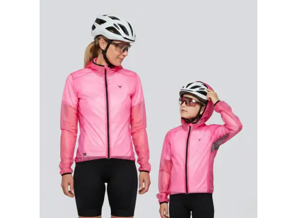 Silvini Savio unisex raincoat Pink