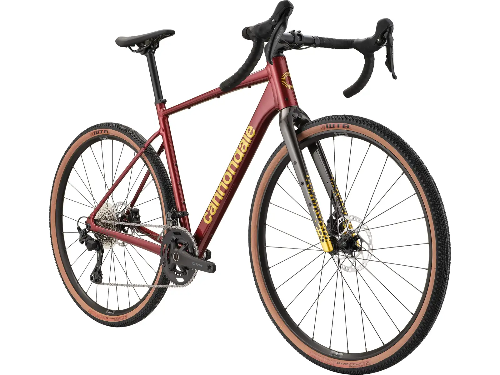 Cannondale Topstone CAAD 1 GRX 2X gravel bike Wine Red